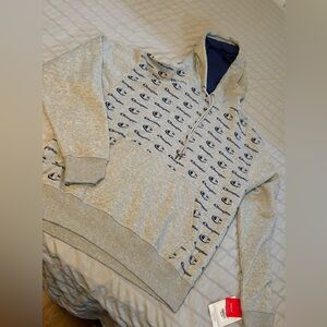 NWT Men’s Champion Hoodie logo print